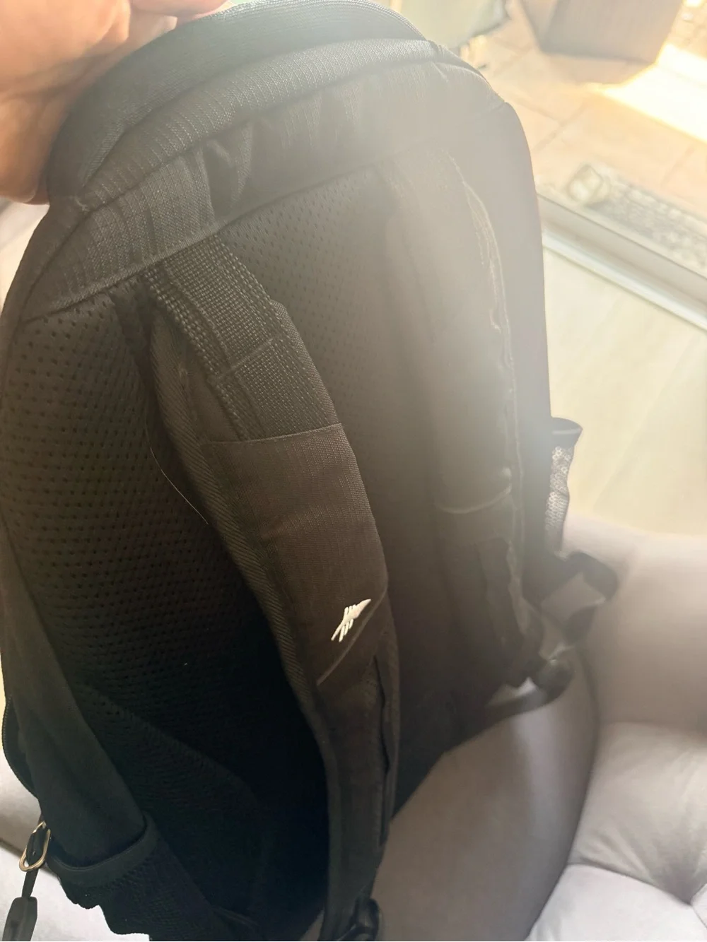 High Sierra Black Backpack with Multiple Compartments
